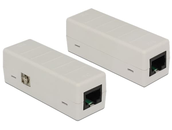 Delock verkkoerotin 6 kV RJ45 PoE:llä - Tehonerotin - Power isolator