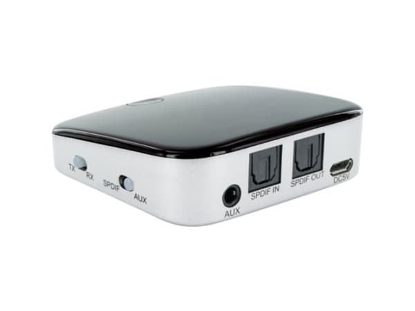 Schwaiger DAR100 513, Bluetooth, USB, A2DP, AVRCP, 10 m, 0,8 m, Sort, Sølv