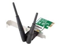 Edimax EW-7612PIn - Nettverksadapter - PCIe - 802.11b/g/n Sort, Grønn, Sølv