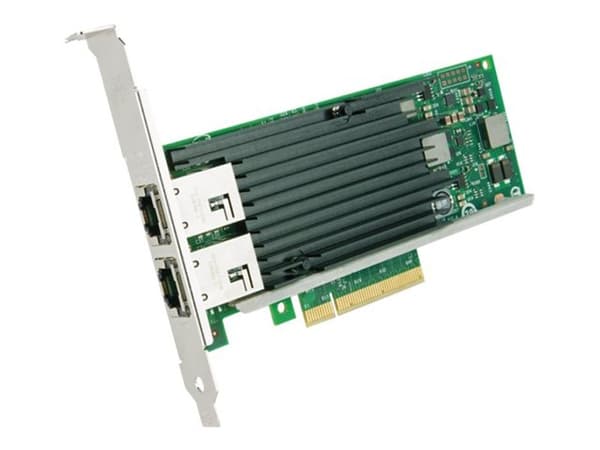 Intel Ethernet Converged Network Adapter X540-T2 - Nätverksadapter - PCIe 2.1 x8 låg profil - 10Gb Ethernet x 2