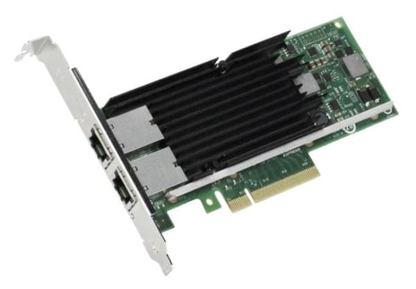 Intel Ethernet Converged Network Adapter X540-T2 - Nätverksadapter - PCIe 2.1 x8 låg profil - 10Gb Ethernet x 2