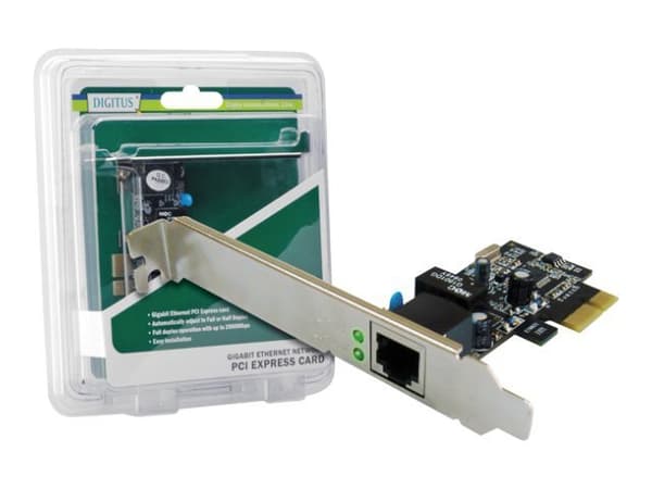 DIGITUS DN-1013-2 - Nettverksadapter - PCIe - Gigabit Ethernet