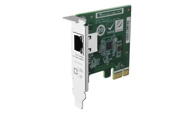 QNAP QXG-2G1T-I225 - Nettverksadapter - PCIe 2.0 - 2.5GBase-T x 1 - for QNAP QGD-1600, TDS-16489U R2, TS-1232, 473, 832, 853, 877, 977, TVS-2472, 673