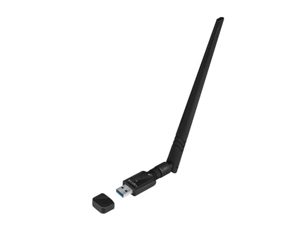 LogiLink WL0246, Trådløs, USB, WLAN, 876 Mbit/s, Sort Sort