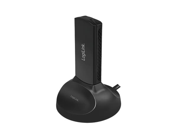 LogiLink WL0247, Trådløs, USB, WLAN, Wi-Fi 5 (802.11ac), 1300 Mbit/s, Sort