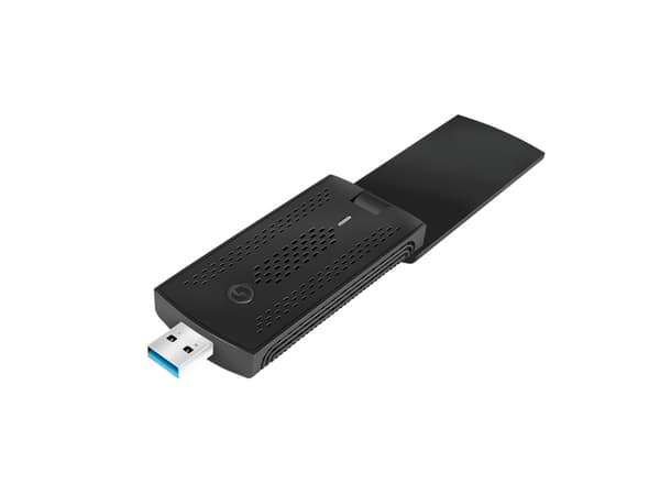 LogiLink WL0247, Trådløs, USB, WLAN, Wi-Fi 5 (802.11ac), 1300 Mbit/s, Sort