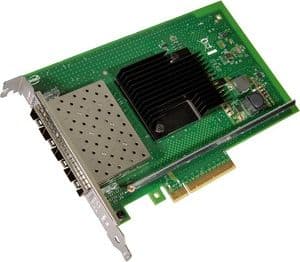 Intel X710-DA4, Sisäinen, Langallinen, PCI Express, Kuitu, 10000 Mbit/s, Musta, Vihreä