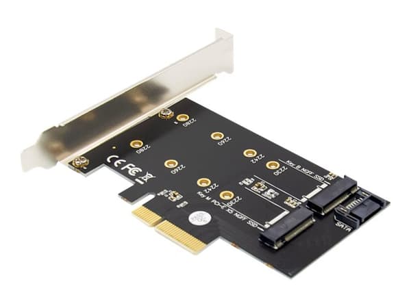 DIGITUS DS-33170 - Grensesnittadapter - M.2 - 2 Kanal - M.2-kort - PCIe 3.0 x4