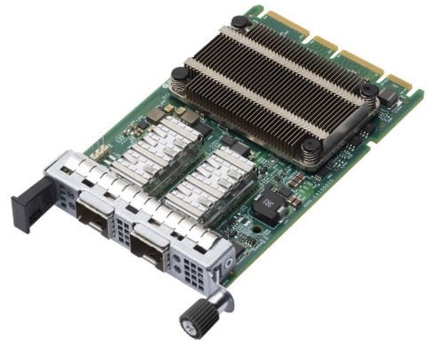 Broadcom NetXtreme N225P 2 x 25G OCP 3.0, Sisäinen, Langallinen, PCI Express, Kuitu, 25000 Mbit/s, Vihreä
