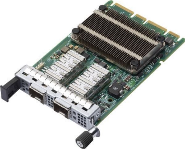 Broadcom NetXtreme N225P 2 x 25G OCP 3.0, Sisäinen, Langallinen, PCI Express, Kuitu, 25000 Mbit/s, Vihreä