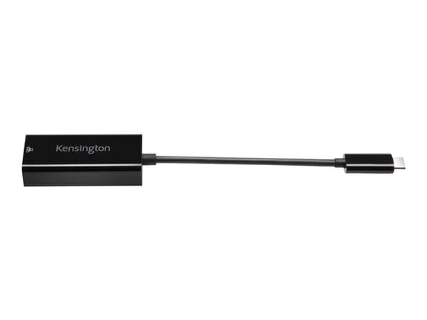 Kensington CA1100E USB-C to Ethernet Adapter - Nettverksadapter - USB-C 3.1 - Gigabit Ethernet x 1