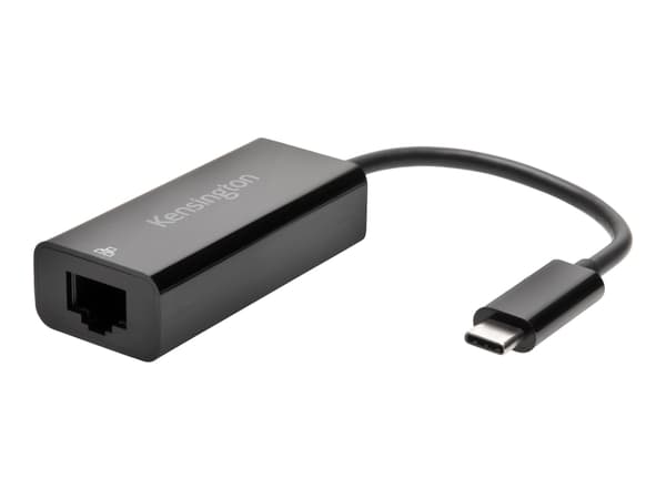 Kensington CA1100E USB-C to Ethernet Adapter - Nettverksadapter - USB-C 3.1 - Gigabit Ethernet x 1