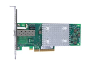 HPE StoreFabric SN1100Q 16Gb Single Port - Vært-väyläsovitin - PCIe 3.0 lavprofil - 16Gb Fibre Channel x 1 - ProLiant DL325 Gen10, DL345 Gen10, DL365