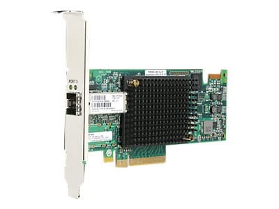 HPE StoreFabric SN1100Q 16Gb Single Port - Vertbussadapter - PCIe 3.0 lav profil - 16Gb Fibre Channel x 1 - for ProLiant DL325 Gen10, DL345 Gen10, DL
