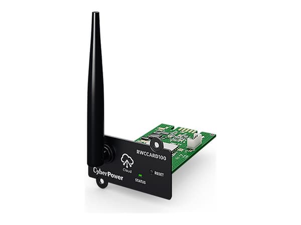 CyberPower RWCCARD100 - Adapter for fjernstyrt administrasjon - 802.11b/g/n - grønn