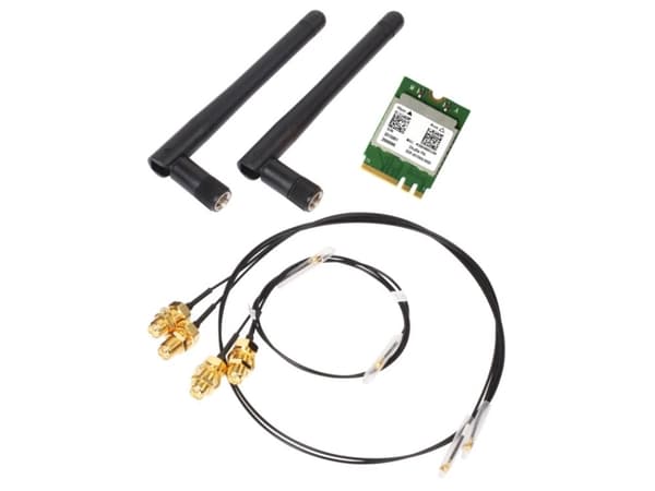 Shuttle WLN-M WLAN kit - Nätverksadapter - M.2 Card - Bluetooth 4.0, Wi-Fi 5