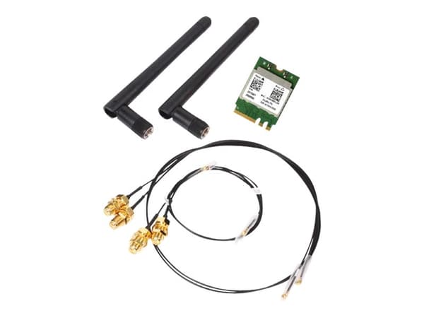 Shuttle WLN-M1, Sisäinen, Langaton, PCI Express, WLAN / Bluetooth, Wi-Fi 6 (802.11ax), 2400 Mbit/s