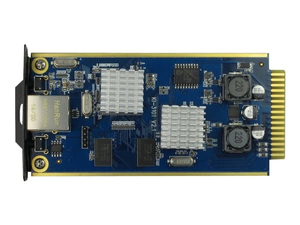 Inter-Tech KVM-KI3101 - Adapter för administration på distans - 10/100 Ethernet x 1