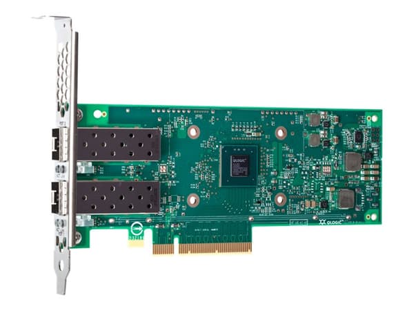 Cavium FastLinQ QL41262HLCU - Nettverksadapter - PCIe 3.0 x8 lavprofil - 25 Gigabit SFP28 x 2 - for PRIMERGY RX2520 M5, RX2530 M4, RX2530 M5, RX2540