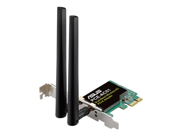 ASUS PCE-AC51 - Nätverksadapter - PCIe låg profil - Wi-Fi 5