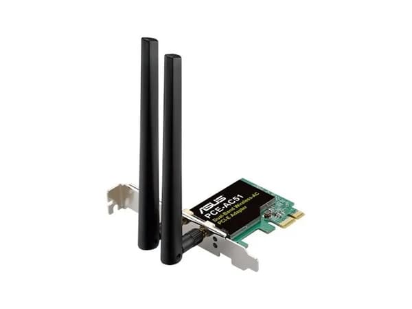 ASUS PCE-AC51 - Nettverksadapter - PCIe lav profil - Wi-Fi 5 Flerfarget