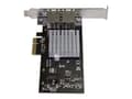 Miniatyrbild 3 av 5: StarTech.com PCIe 10GBase-T / NBASE-T Ethernet nätverkskort med 2 portar - med Intel X550-chip - Nätverksadapter - PCIe 3.0 x4 låg profil - 10Gb Ethe