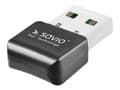 Miniatyrbild 1 av 5: SAVIO BT-050 - Nätverksadapter - USB 2.0 - Bluetooth 5.0, Bluetooth 5.0 LE - svart