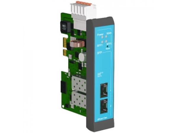 INSYS icom MRcard Fiber - Expansionsmodul - 1GbE - 1000Base-X, 100Base-X - för MRX MRX3 DSL, MRX3 LAN, MRX3 LTE, MRX5 DSL, MRX5 LAN, MRX5 LTE