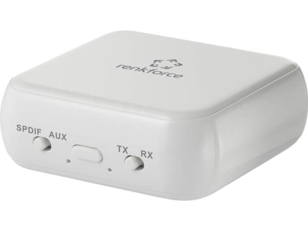 Renkforce RF-BTR-200 Bluetooth® musiksender/modtager Bluetooth-version: 5.0 20 m integreret batteri