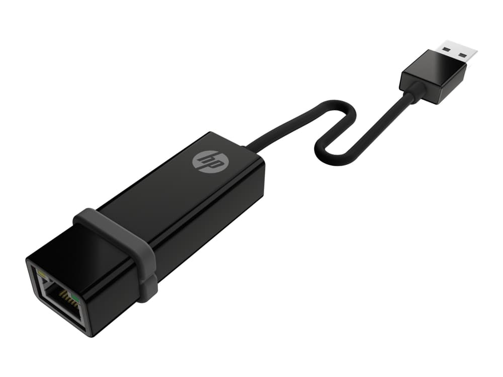 HP USB Ethernet Adapter - Nettverksadapter - USB - 10Mb LAN - for ProDesk 600 G3