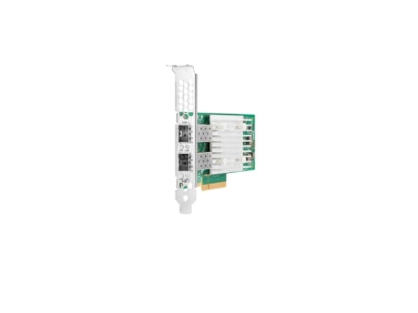 Broadcom BCM57412 - Verkkosovitin - PCIe 3.0 x8 - 1Gb Ethernet / 10Gb Ethernet SFP+ x 2 - Pr-iant DL20 Gen10, DL325 Gen10, DL360 Gen10, DL380 Gen10,