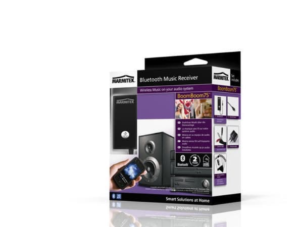 Marmitek BoomBoom 75 - Trådlös Bluetooth-ljudmottagare