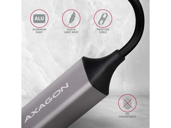 AXAGON - Nätverksadapter - USB-C 3.2 Gen 1 - Gigabit Ethernet x 1