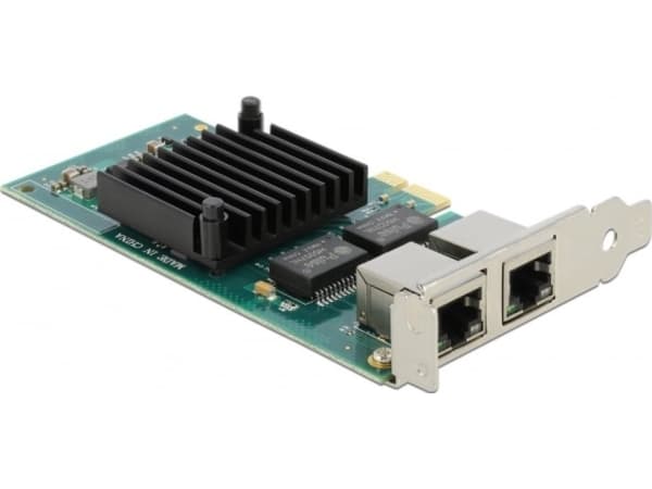 DeLOCK 88502, Intern, Koblet med ledninger (ikke trådløs), PCI Express, Ethernet, 4000 Mbit/s