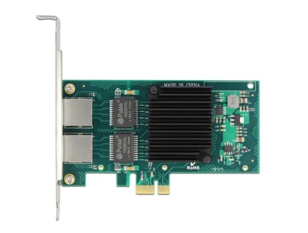 DeLOCK 88502, Intern, Koblet med ledninger (ikke trådløs), PCI Express, Ethernet, 4000 Mbit/s