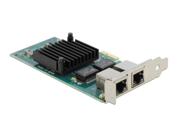 DeLOCK 88502, Intern, Koblet med ledninger (ikke trådløs), PCI Express, Ethernet, 4000 Mbit/s