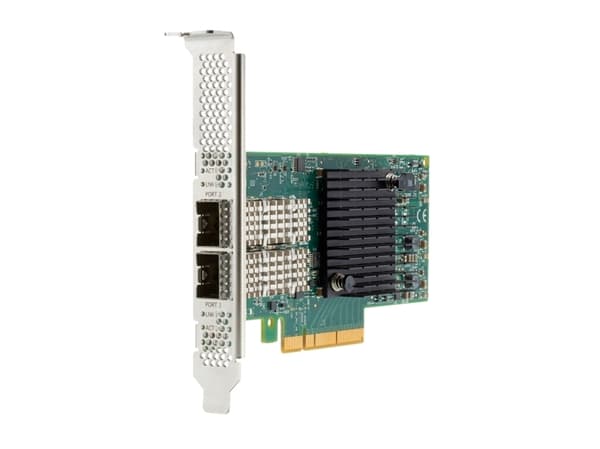 Broadcom BCM57414 - Nätverksadapter - PCIe 3.0 x8 - Gigabit Ethernet / 10Gb Ethernet / 25Gb Ethernet SFP28 x 2 - för ProLiant DL20 Gen10, DL325 Gen10