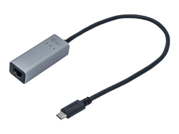 i-Tec - Nätverksadapter - USB-C 3.1 - 10M/100M/1G/2.5 Gigabit Ethernet x 1 Grå
