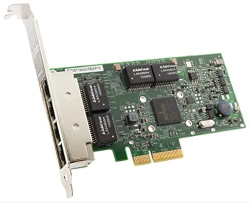 Broadcom BCM5719-4P - Nätverksadapter - PCIe 2.0 x4 låg profil - Gigabit Ethernet x 4