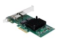 Miniatyrbild 1 av 5: Argus ST-727 - Nätverksadapter - PCIe 2.0 x4 låg profil - Gigabit Ethernet x 2