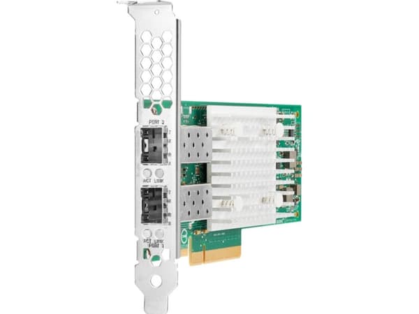 Intel E810-XXVDA2 - Verkkosovitin - PCIe 4.0 x8 - 25 Gigabitin SFP28 x 2 - Edgeline e920; ProLiant DL20 Gen10, DL325 Gen10, DL360 Gen10, DL380 Gen10,