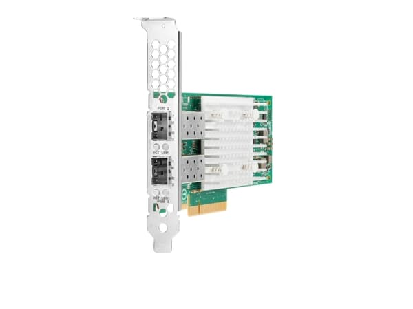 Intel E810-XXVDA2 - Verkkosovitin - PCIe 4.0 x8 - 25 Gigabitin SFP28 x 2 - Edgeline e920; ProLiant DL20 Gen10, DL325 Gen10, DL360 Gen10, DL380 Gen10,
