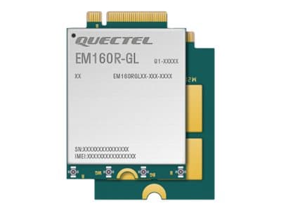 Quectel EM160R-GL - Trådløs mobilmodem - 4G LTE Advanced - M.2 Card - 1 Gbps - for (WWAN-ready): ThinkPad P14s Gen 2 20VX, 20VY; P15 Gen 2 20YQ, 20YR