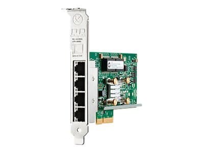 HPE 331T - Nätverksadapter - PCIe 2.0 x4 låg profil - Gigabit Ethernet x 4 - begagnat - för ProLiant DL360 Gen10, DL388p Gen8