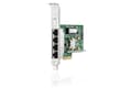 Miniatyrbild 5 av 5: HPE 331T - Nätverksadapter - PCIe 2.0 x4 låg profil - Gigabit Ethernet x 4 - begagnat - för ProLiant DL360 Gen10, DL388p Gen8