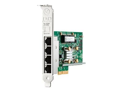 HPE 331T - Nätverksadapter - PCIe 2.0 x4 låg profil - Gigabit Ethernet x 4 - begagnat - för ProLiant DL360 Gen10, DL388p Gen8