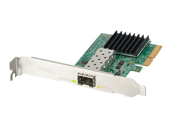 Zyxel XGN100F - Nätverksadapter - PCIe 3.0 x4 låg profil - 10Gb Ethernet SFP+