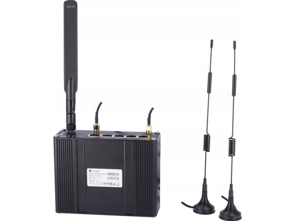 Milesight UR35-L04AF-W wireless router Fast Ethernet Single-band (2.4 GHz) 4G Black Svart