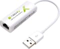 Miniatyrbild 5 av 5: TECHly - Nätverksadapter - USB 2.0 - 10/100 Ethernet x 1 - vit