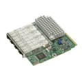 Miniatyrbild 1 av 3: Supermicro AOC-MTG-I4S, Intern, Kabel, Fiber, 100000 Mbit/s, Grön, Silver